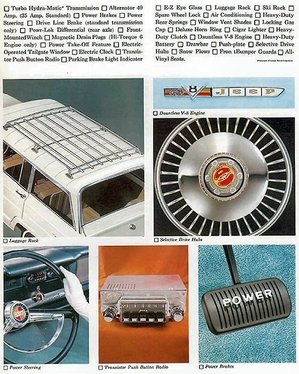 1966 Jeep Wagoneer Brochure Page 10